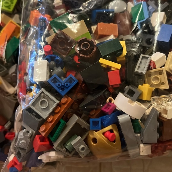 3 large bags vintage & newer Lego pieces space pirates - Picture 6 of 15